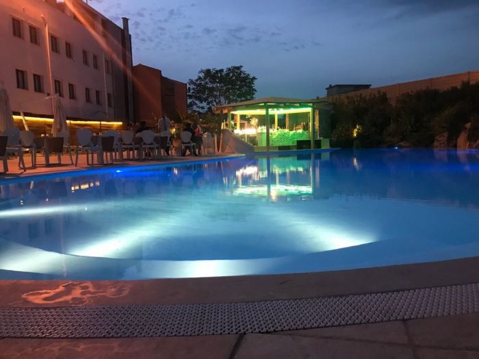 Archisio - Alfonso Califano - Progetto Mercure hotel piscina