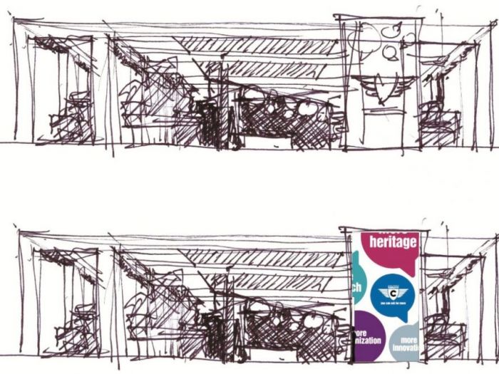 Archisio - Studio Giuseppe Ricci - Progetto Stand cerutti drupa 2012Drupa 2012