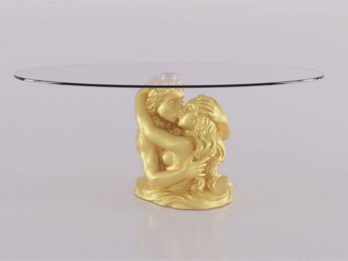 Archisio - Dablec Di Tiziano Moletta - Progetto Tavolino da salotto classico ruby