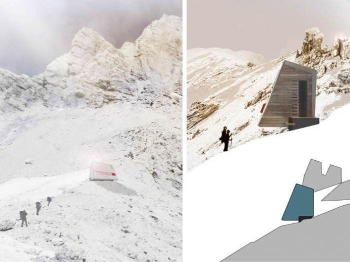 Archisio - Howo Architecture - Progetto Bivacco flli fanton