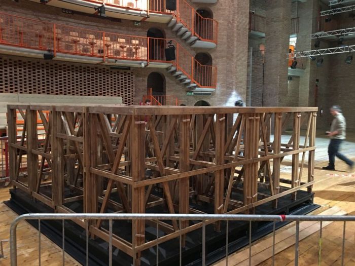 Archisio - Forme Dacqua - Progetto Vasca di scena hamlet piccolo teatro studio melato milano