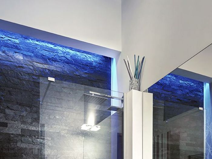 Archisio - Gruppo Castaldi - Progetto Colors in love - progettazione e ristrutturazione appartamento rione prati roma