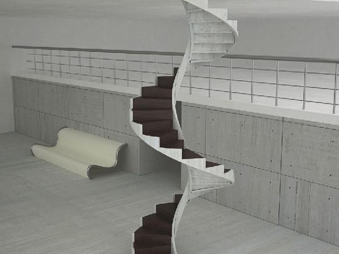 Archisio - Edilco Scale - Progetto Scala elicoidale