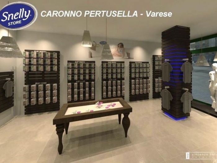 Archisio - Vincenzo Bafunno - Progetto Snelly store caronno pertusella - varese