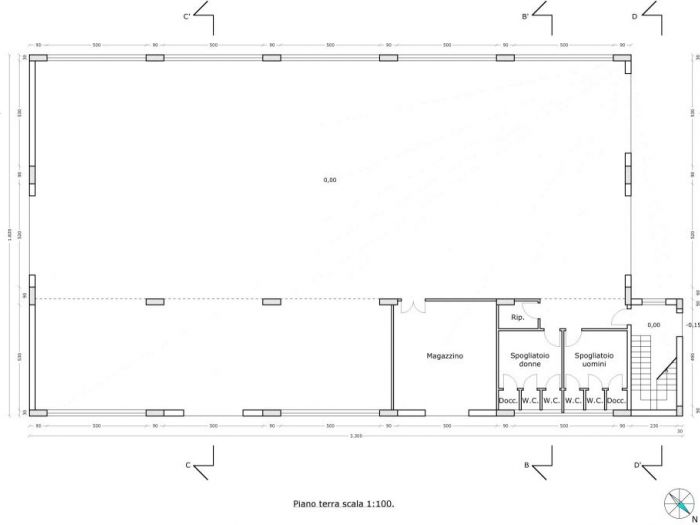 Archisio - Francesco Paolo Ciccarelli - Progetto Progetto di un capannone per il riciclo dei beni durevoli