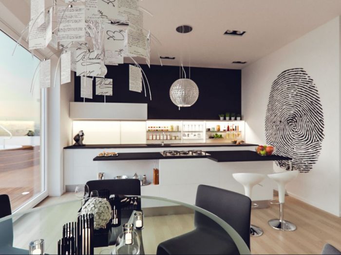Archisio - Annalisa Carli - Progetto Un attico in stile loft in milano