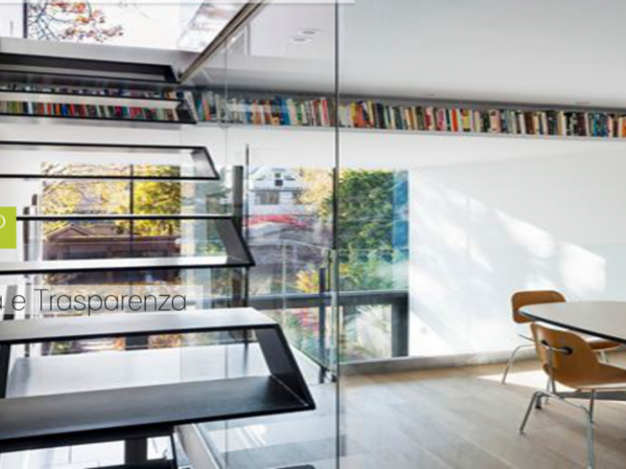 Archisio - Fusco srl - Progetto Scale leggere e trasparenti