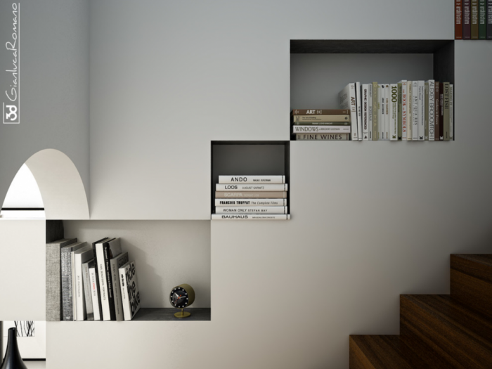 Archisio - 3d Gianluca Romano - Progetto Blackwhite house