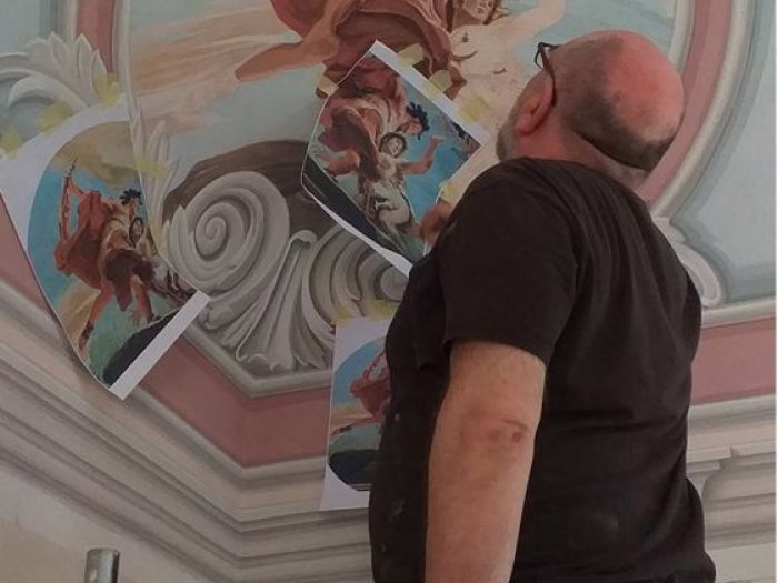 Archisio - Artmande Dimarco Napoletano - Progetto Soffitto grazia