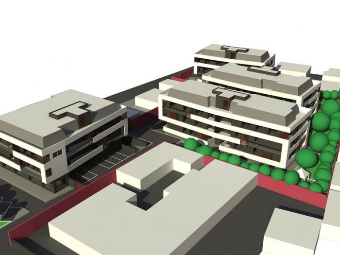 Archisio - Studiosmarch - Progetto Complesso edilizio per civile abitazione parco iris