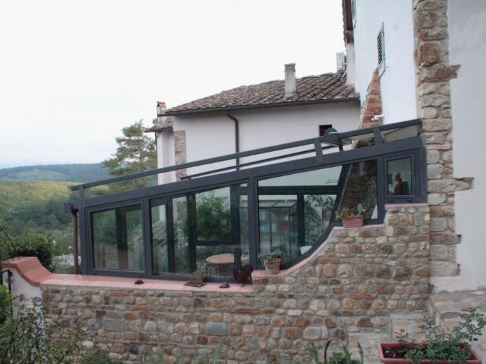 Archisio - Maurizio Moraldi - Progetto Serra solare in toscana