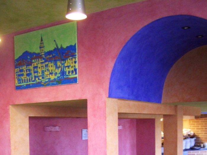 Archisio - Antonella Liguori Architetto - Progetto Una pizzeria colorata