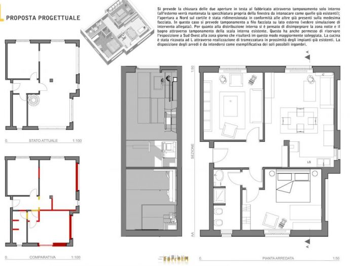 Archisio - Studio Ferretti - Progetto Cambio destinazione
