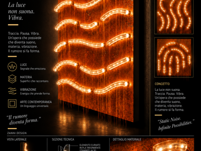 Archisio - Lorenzo De Zanni - Progetto Light wall