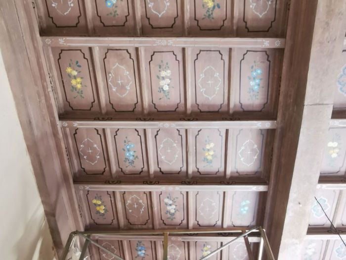 Archisio - Cinzia Stucchi - Progetto Restauro soffitto a cassettoni