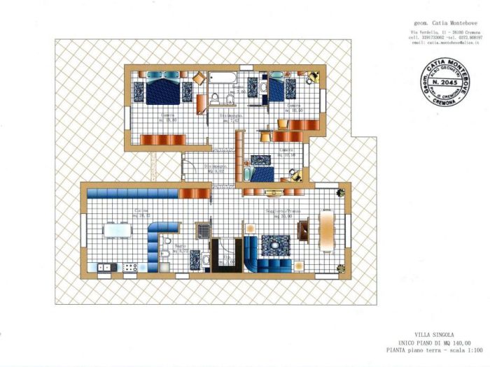 Archisio - Catia Montebove - Progetto Villa singola