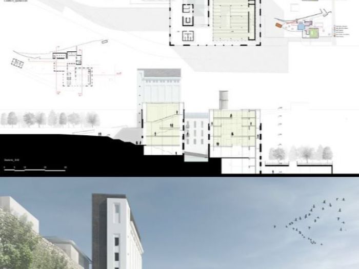 Archisio - Davide Fratoni - Progetto Concorso rigenera ex sime 1 classificato