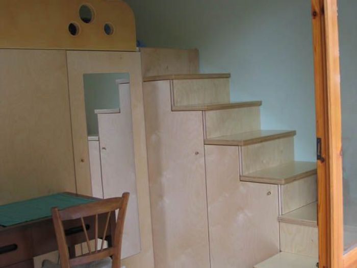 Archisio - Melloni Falegnameria - Progetto Scale e soppalchi