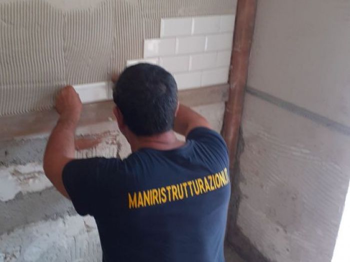 Archisio - Mani Srl Ristrutturazini - Progetto Ristrutturazione completa zona cucina roma quartiere axa