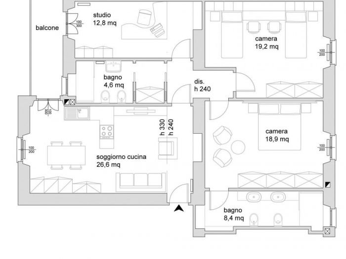 Archisio - Federico Berti Architetto - Progetto Selezione casa facile