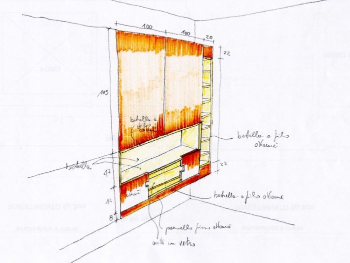 Archisio - Marco Mazzella - Progetto Interni casa lm