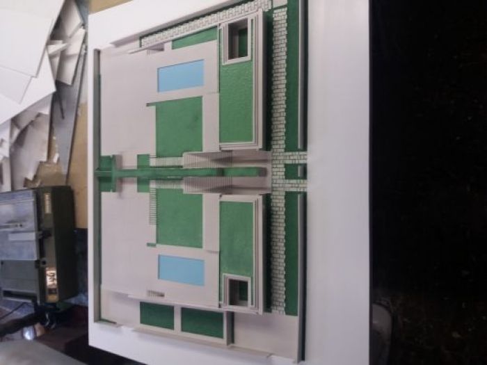 Archisio - Plastici Rocchi - Progetto Ville milano marittima