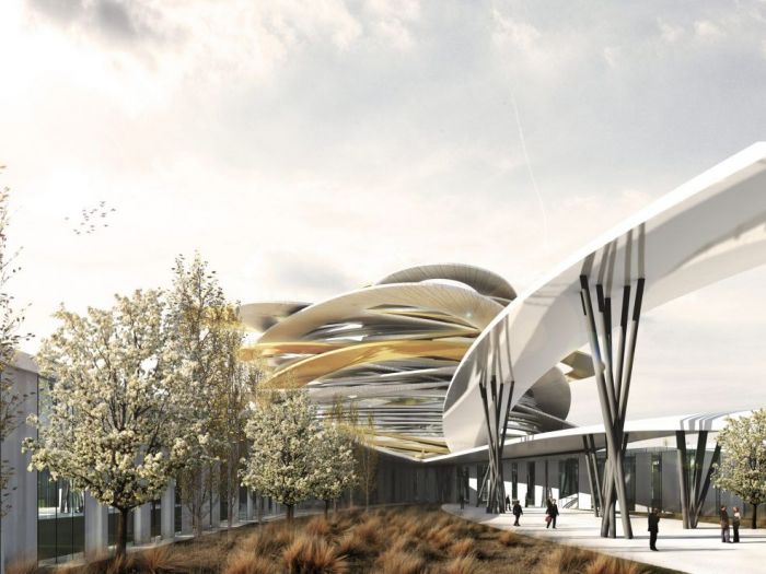 Archisio - Bicuadro - Progetto Pantheon nazionale kazako astana