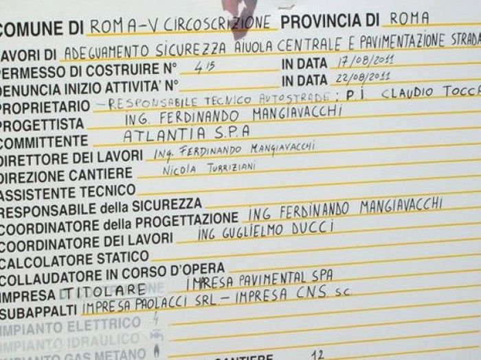 Archisio - Ingegnere Ferdinando Mangiavacchi - Progetto Adeguamento sicurezza e pavimentazione