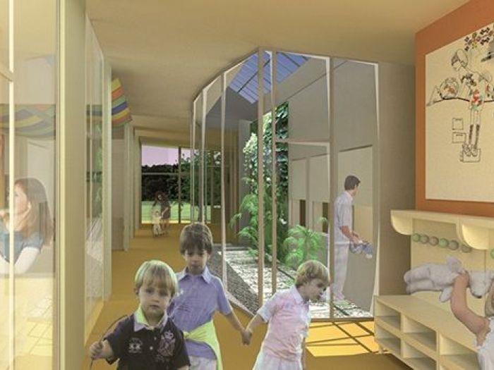 Archisio - Studio Aurea - Progetto Concorso internazionale per un asilo ecocompatibile per 60 bambini in roma