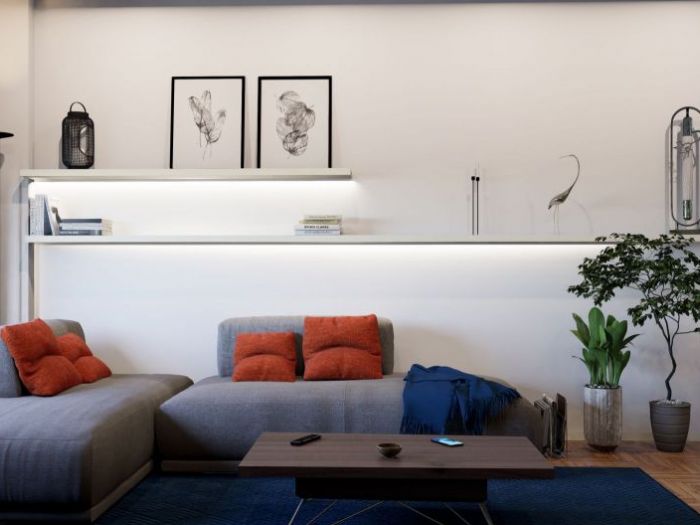 Archisio - Daniele Meloni - Progetto Appartamento vidua