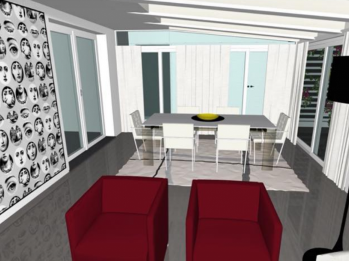 Archisio - Vg Lab Studio Design - Progetto Casa f abitare in veranda