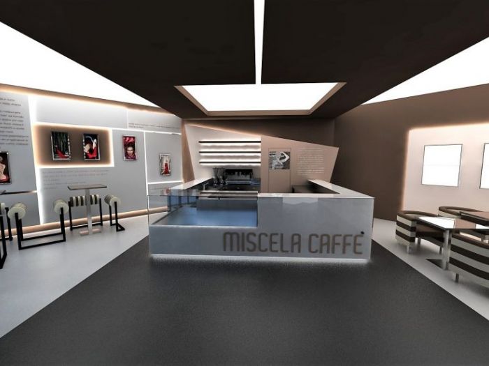 Archisio - Gianluca Bernardini - Progetto Concept caffetteria
