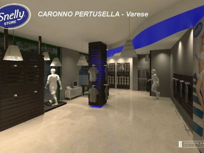 Archisio - Vincenzo Bafunno - Progetto Snelly store caronno pertusella - varese