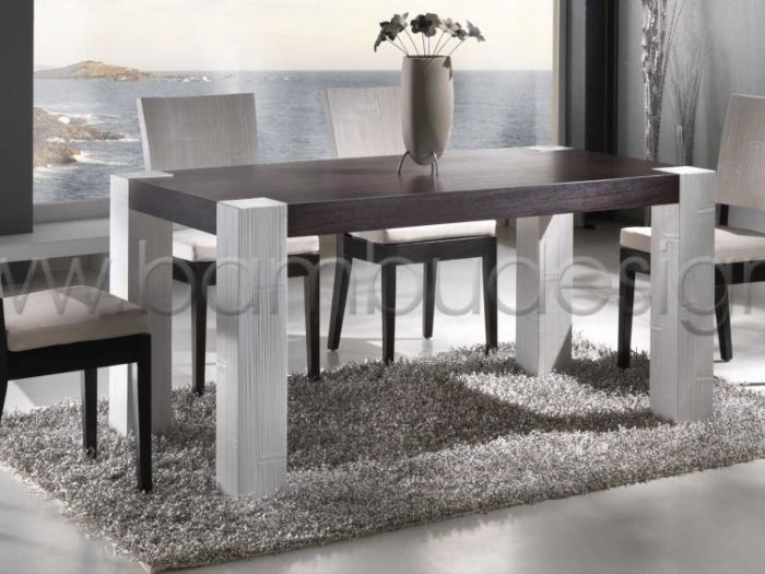 Archisio - Bambu Design - Progetto Tavoli basi tavolo sedie poltroncine