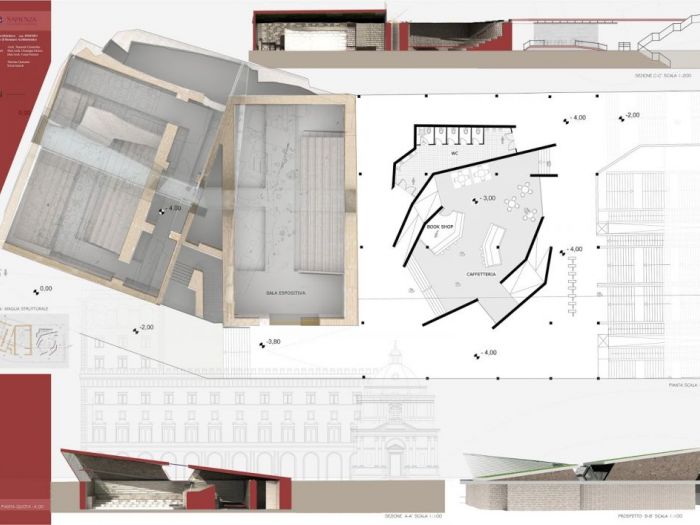 Archisio - Arch Silvia Sciroli - Progetto Atheneo adrianeo romano - piazza venezia