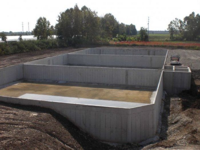 Archisio - Iceb Flli Peveroni srl - Progetto Vasche stoccaggio