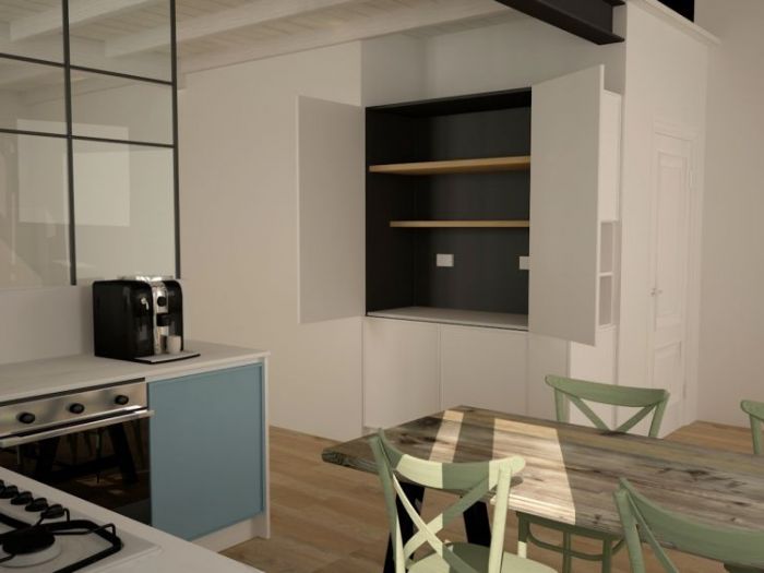 Archisio - Sketchome Di Luca Peregalli - Progetto Rendering preliminari di lavori realizzati