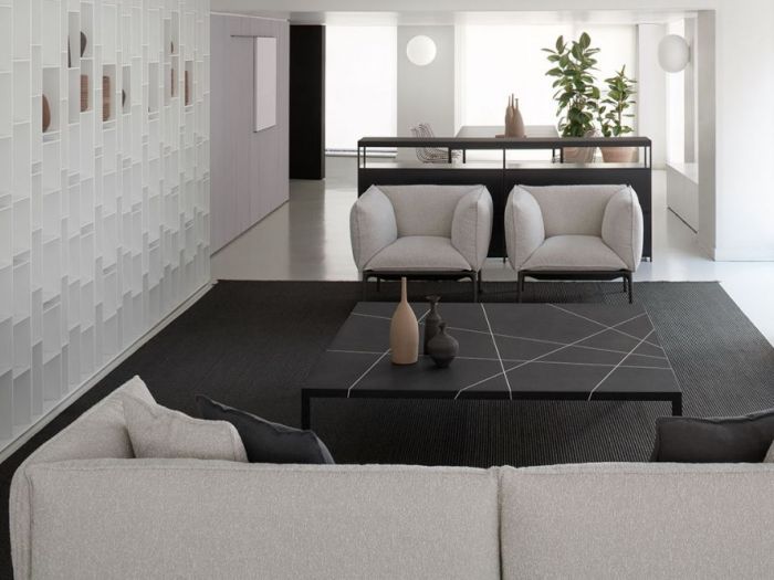 Archisio - Mdf Italia - Progetto Tense material intarsia