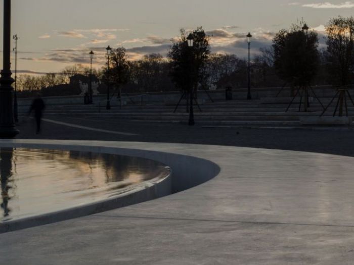 Archisio - Forme Dacqua - Progetto Due fontane artistiche piazza pia roma