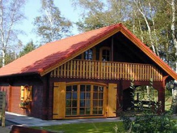 Archisio - Casedilegnosr - Progetto Chalet di legno l 01