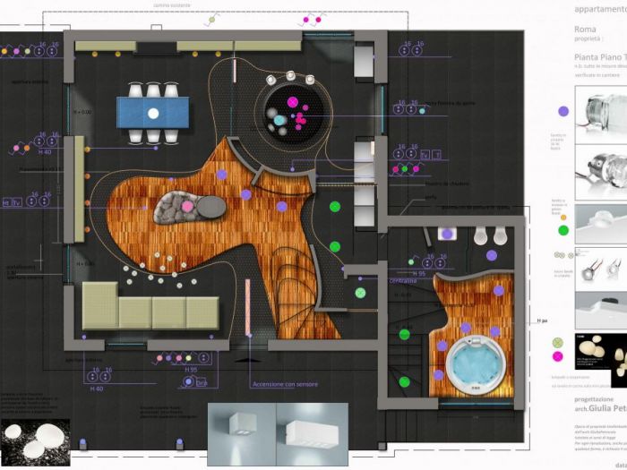 Archisio - Giulia Petraroia - Progetto Ristrutturazione di una villa a roma
