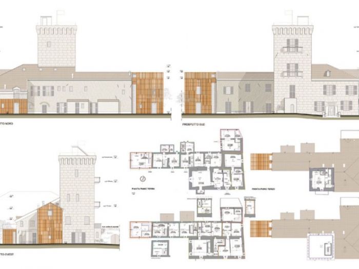 Archisio - Manuela Briano Emmecquadro Architettura - Progetto Palazzo nobiliare