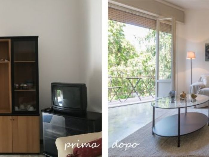 Archisio - Alessandro Giardini - Progetto Home staging a forliCome rendere moderno e attualeUn appartamento anni 60