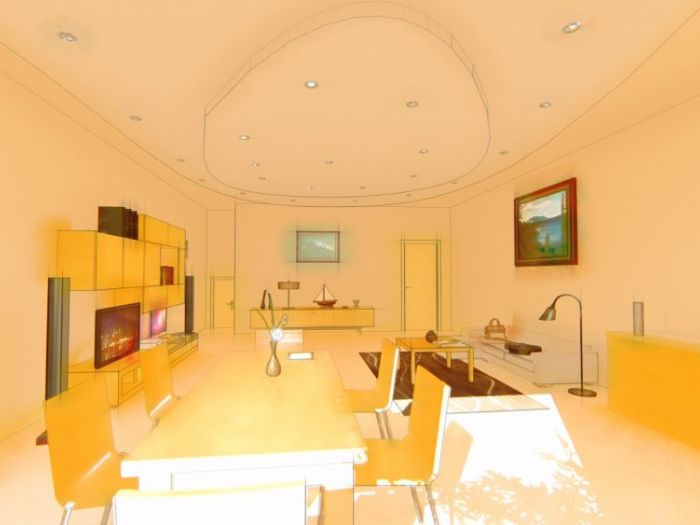 Archisio - Andrea Sorci Natural Living - Progetto Ipotesi di ristrutturazione villa a roma