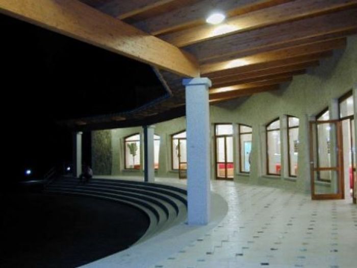 Archisio - Francesco Ruffini - Progetto Calaserena village del gruppo bluserena spa un resort 4 stelle realizzato su una delle pi belle spiagge sabbiose della sardegna a maracalagonis cagliari