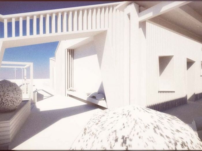 Archisio - Studio Ferretti - Progetto Stabilimento balneare ippocampo