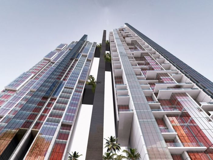 Archisio - Bicuadro - Progetto Al sofouh marina towers hotel e residence dubai