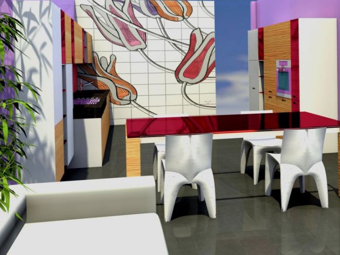 Archisio - Roberta Sava - Progetto Kitchen 1 render