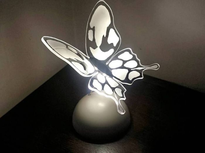 Archisio - Vala Lampade - Progetto Lampade farfalle