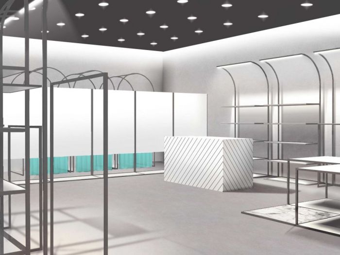 Archisio - Alessandro Villa - Progetto Archi e archetipi camomilla concept store